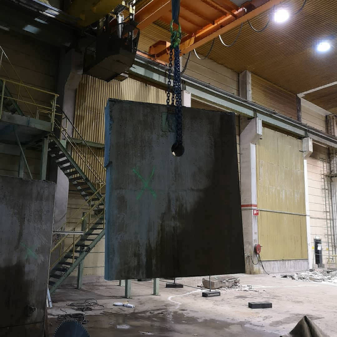 Betongsågning i Halland