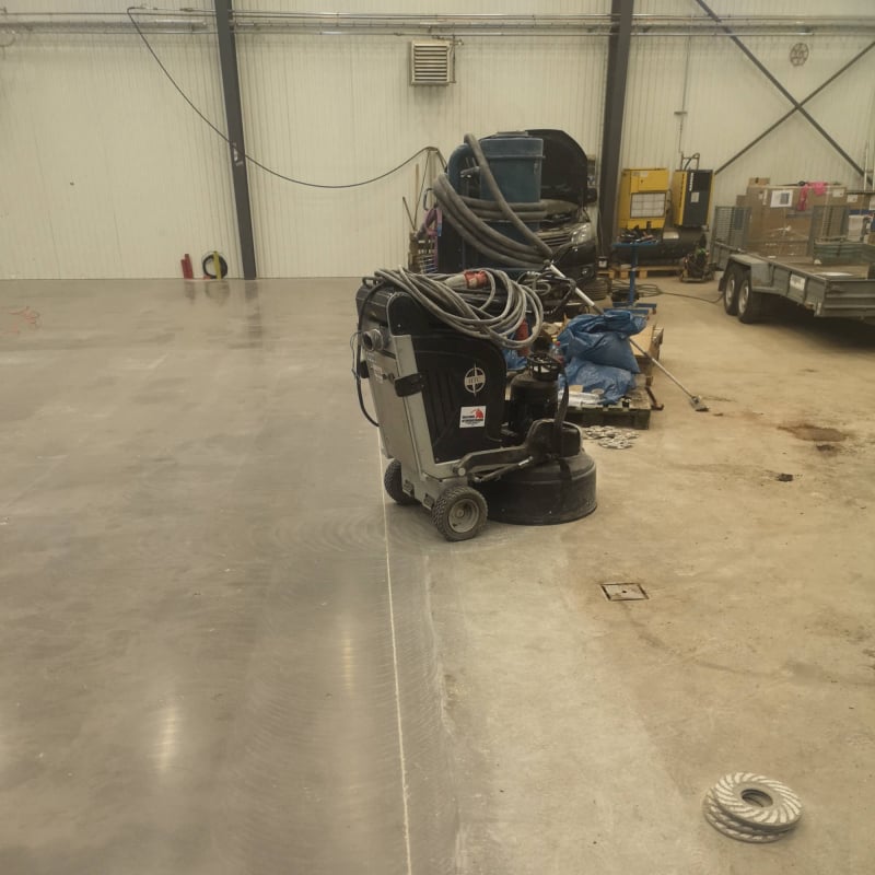 Betongslipning, renovering av betonggolv